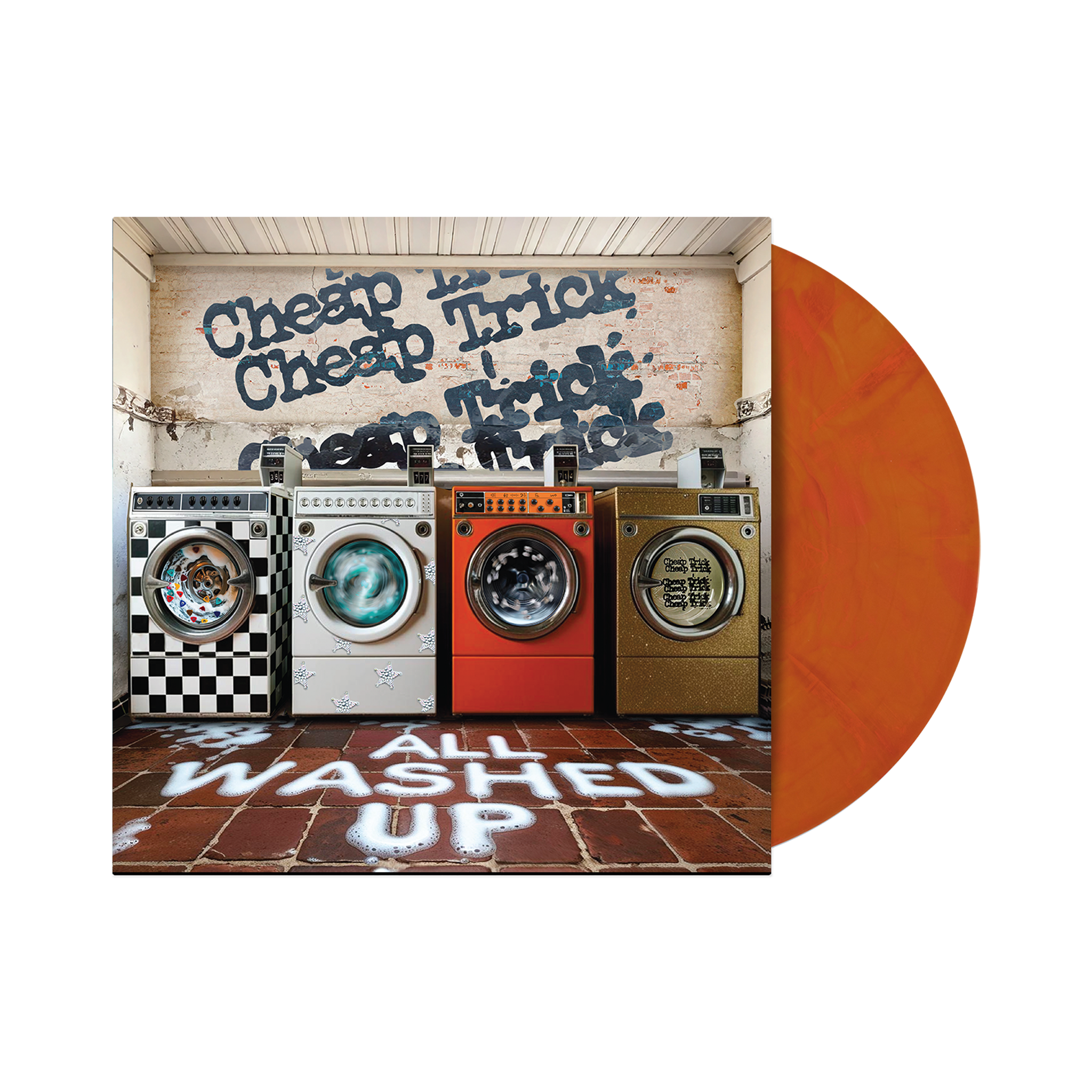 All Washed Up Orange Marble Vinyl - D2C Exclusive – Cheap Trick