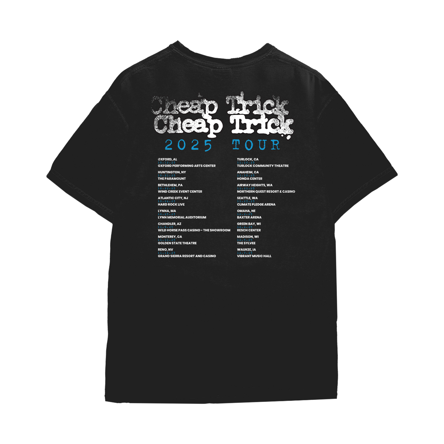 Checks Logo Tour Tee