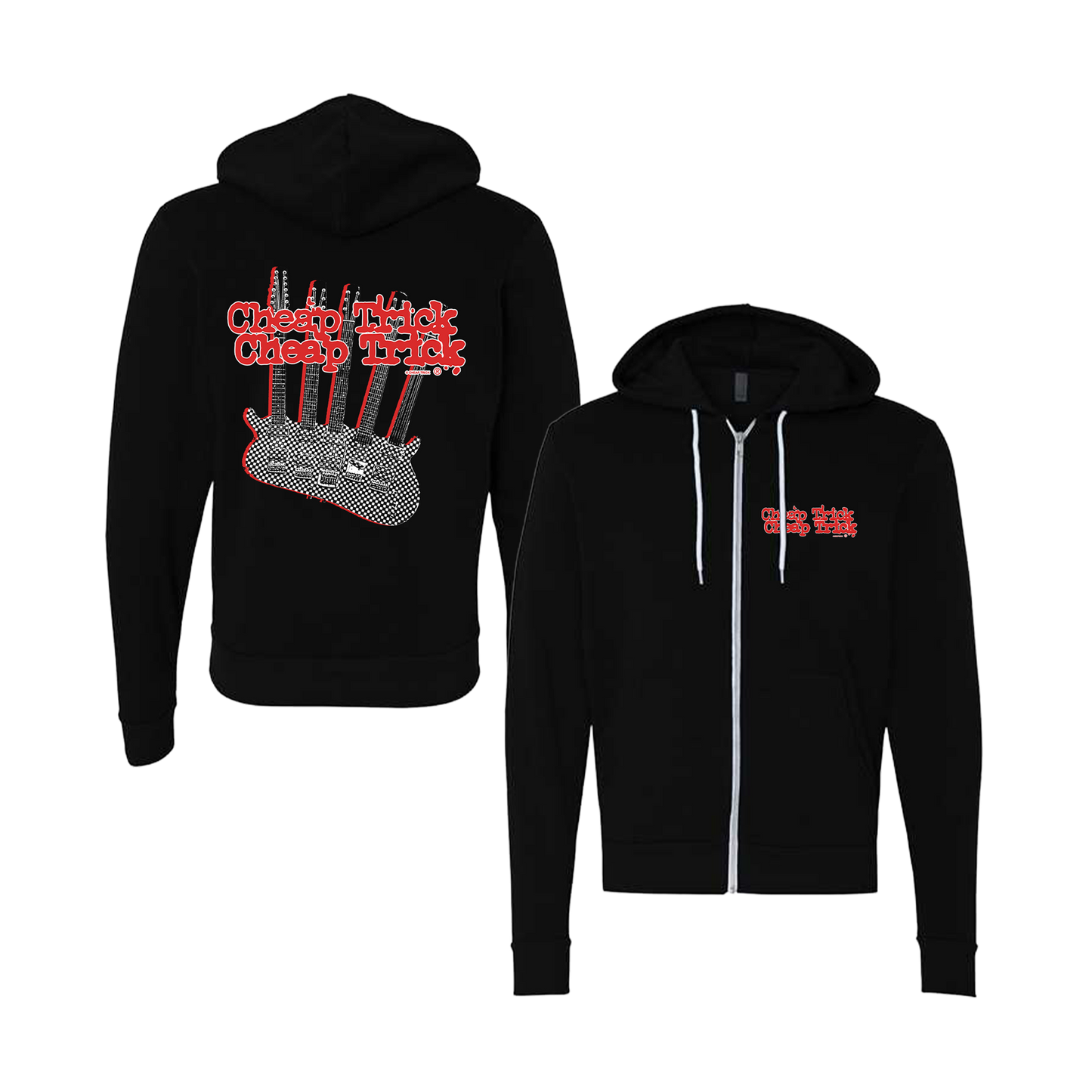 5 Neck Guitar Hoodie